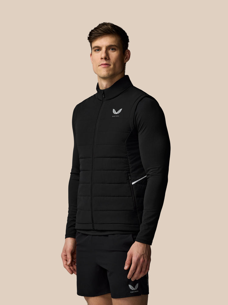 Hombre Apex Chaleco de Entrenamiento - Negro