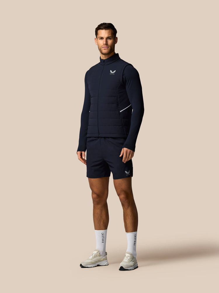 Hombre Apex Chaleco de Entrenamiento - Azul Marino