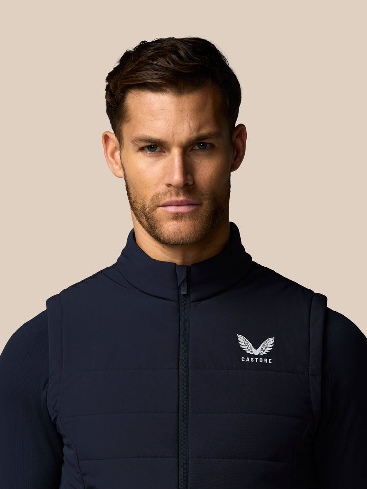 Hombre Apex Chaleco de Entrenamiento - Azul Marino