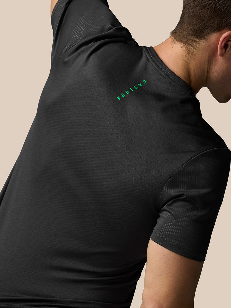 Hombre Adapt Camiseta de Manga Corta con Estampado Integral - Gunmetal