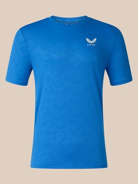 Hombre Adapt Camiseta con estampado integral - Azul