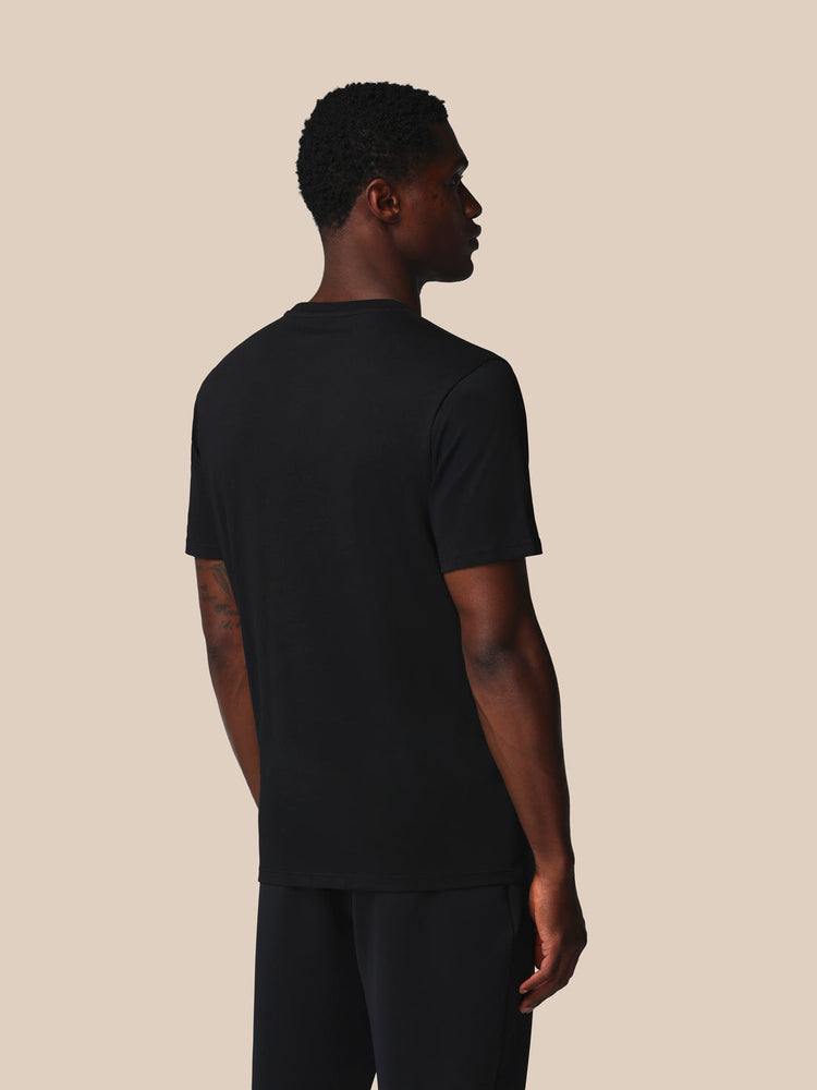 Hombre Adapt Camiseta Gráfica de Manga Corta - Castore Negro