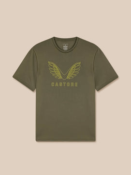 Hombre Adapt Camiseta Gráfica de Manga Corta - Ivy Green