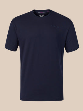 Hombre Flex Camiseta - Azul Marino