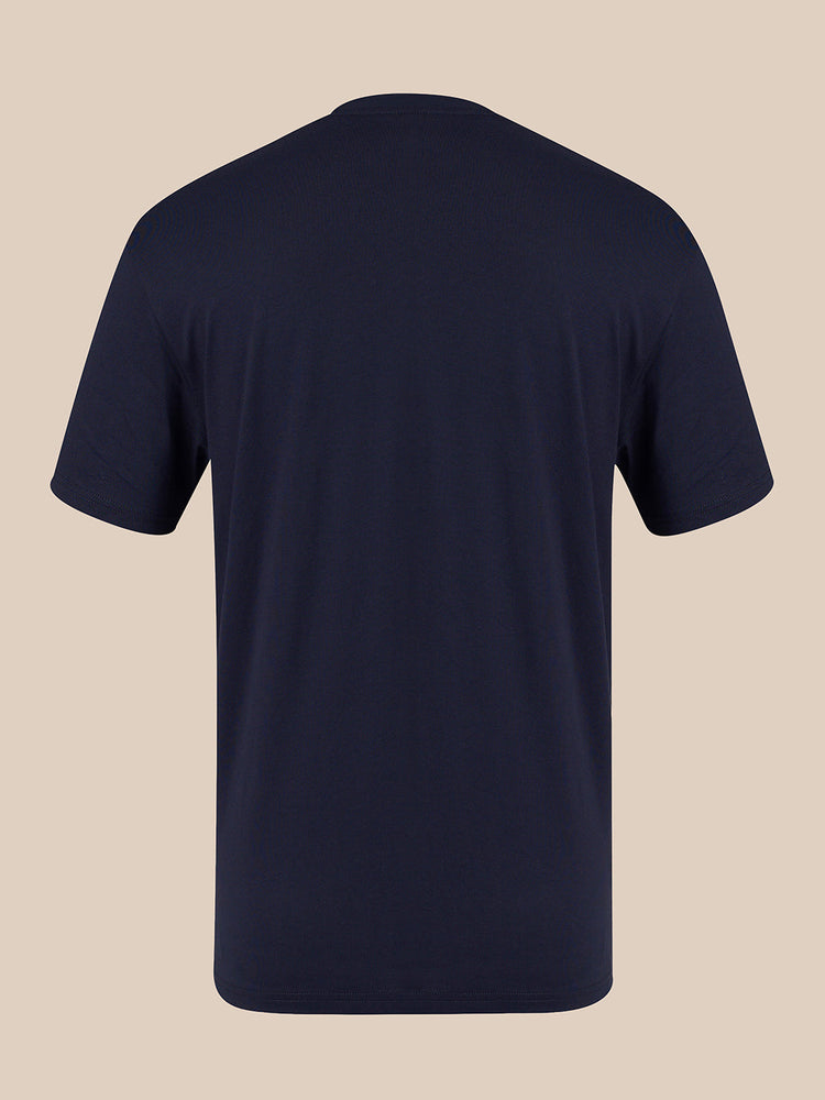 Hombre Flex Camiseta - Azul Marino