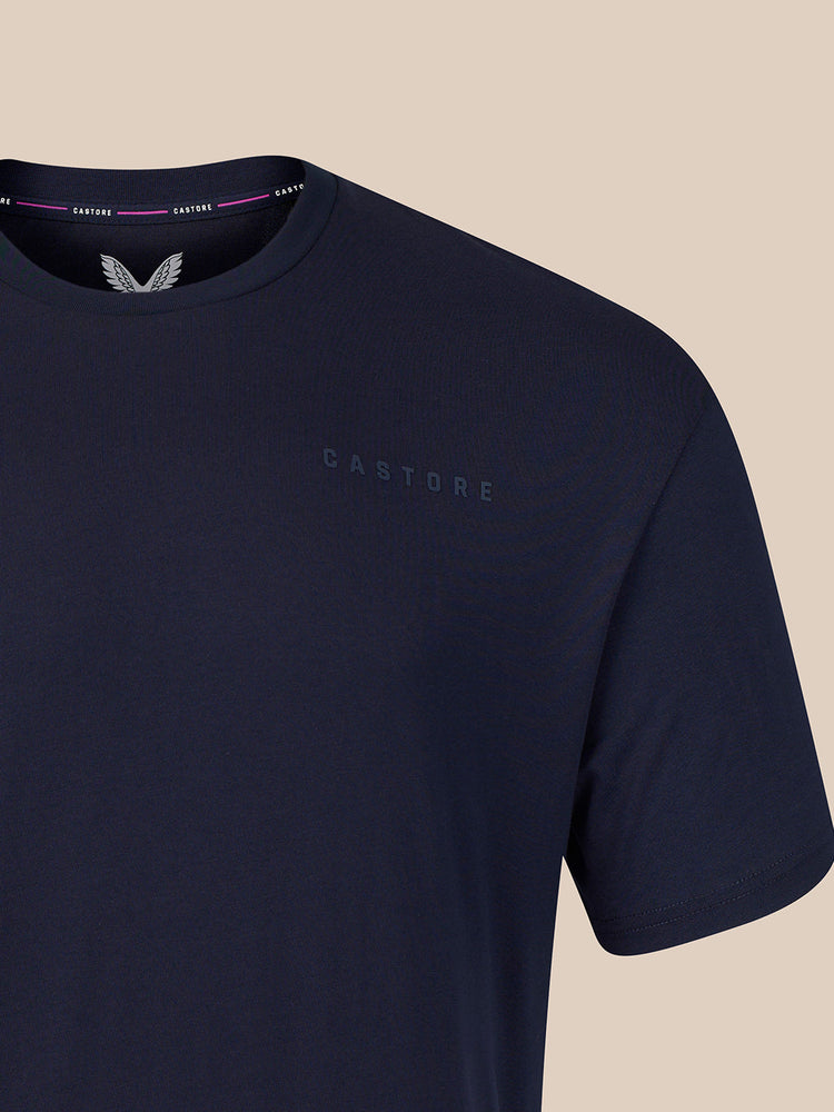 Hombre Flex Camiseta - Azul Marino