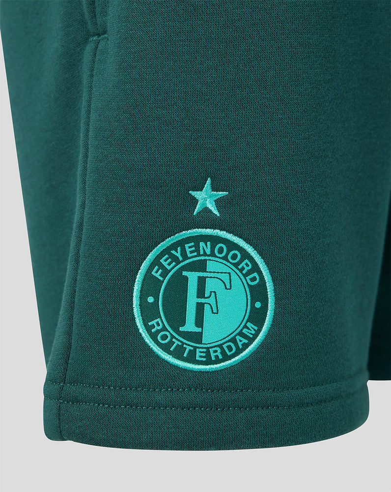 Feyenoord Travel 2026-2027 Pantalón Corto - Junior - Verde