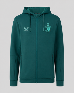 Feyenoord Travel 2026-2027 Sudadera con Capucha - Junior - Verde