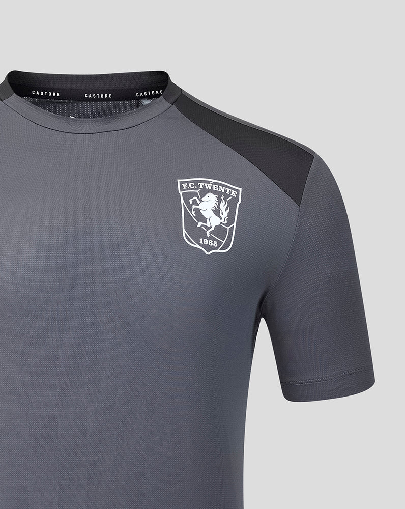 FC Twente Entrenamiento 26/27 Coaches Camiseta- Junior - Gunmetal