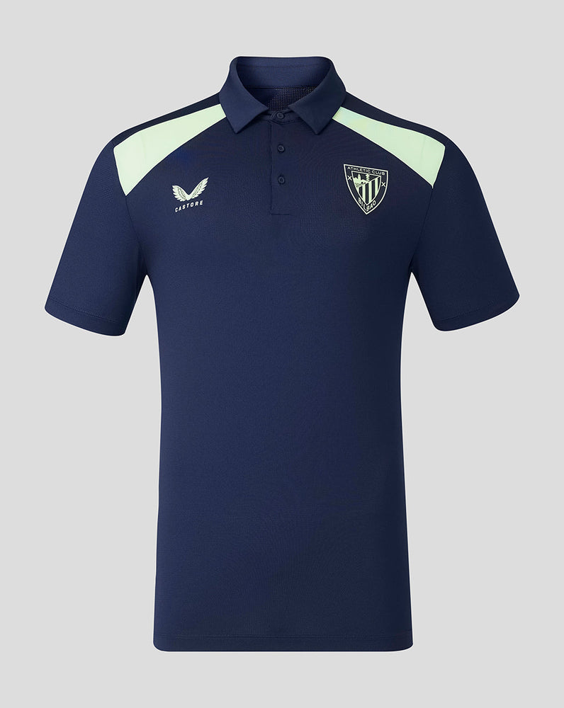 Athletic Club Entrenamiento Polo Camiseta - Hombre - Azul Marino