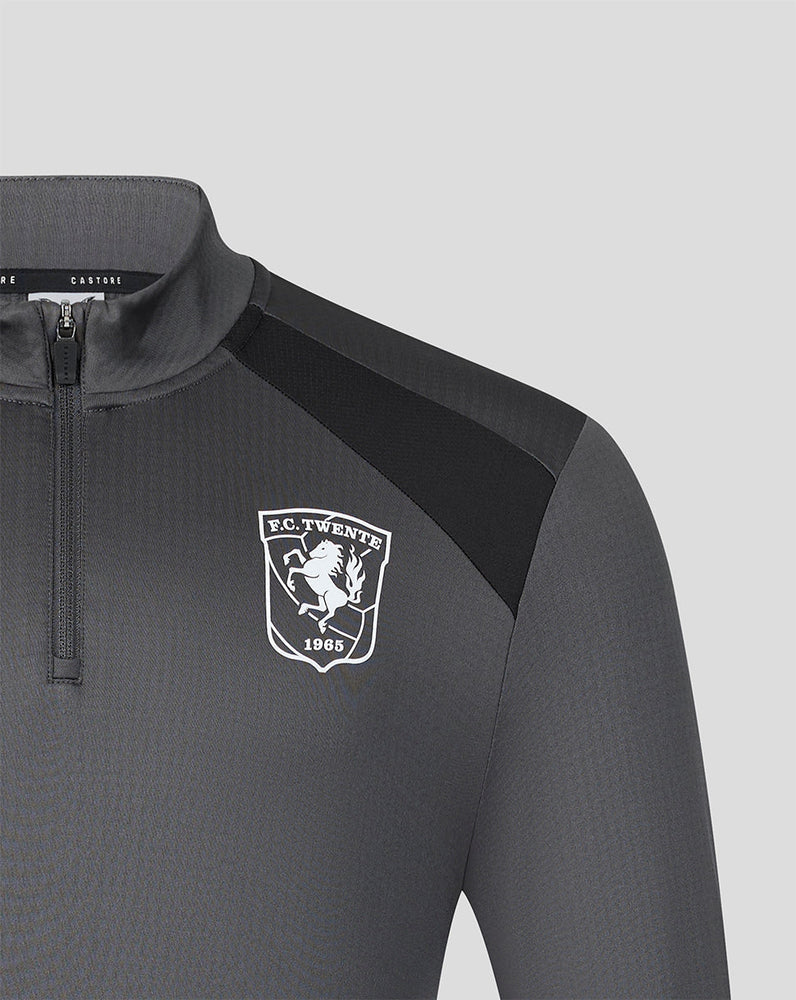 FC Twente Entrenamiento 26/27 Coaches Capa Intermedia - Hombre - Gunmetal
