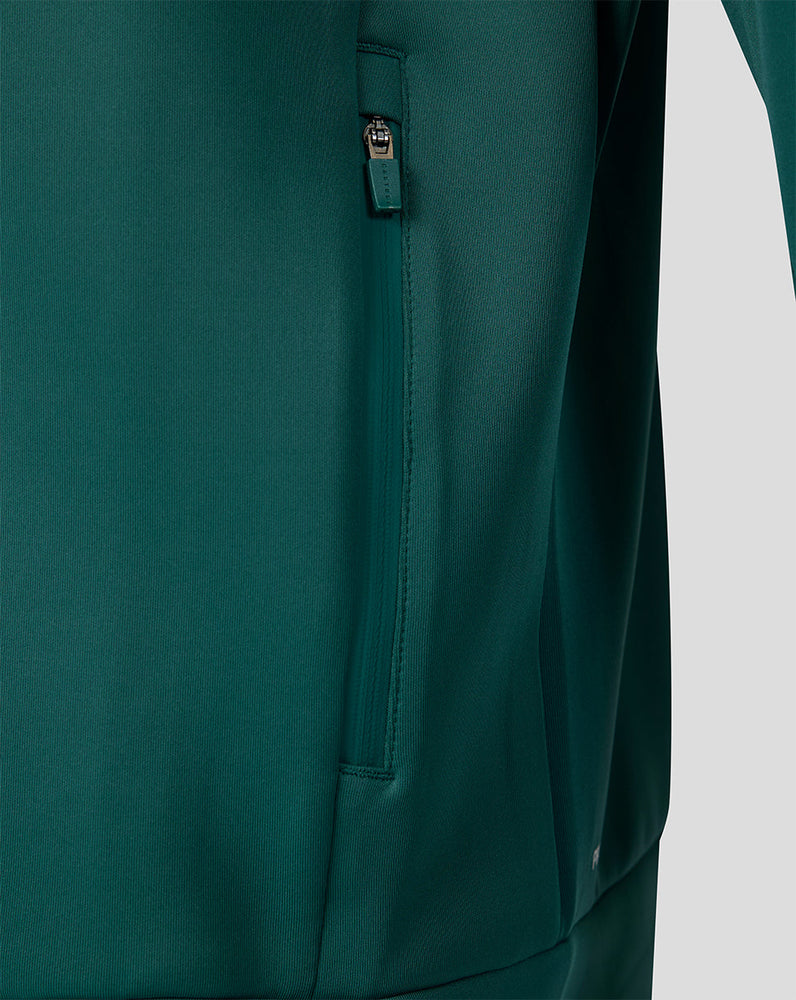 Feyenoord Travel 2026-2027 Sudadera con Capucha - Hombre - Verde