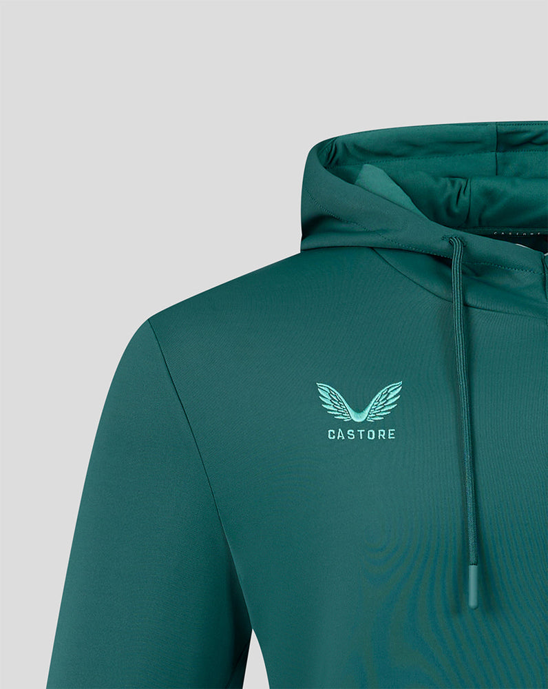 Feyenoord Travel 2026-2027 Sudadera con Capucha - Hombre - Verde