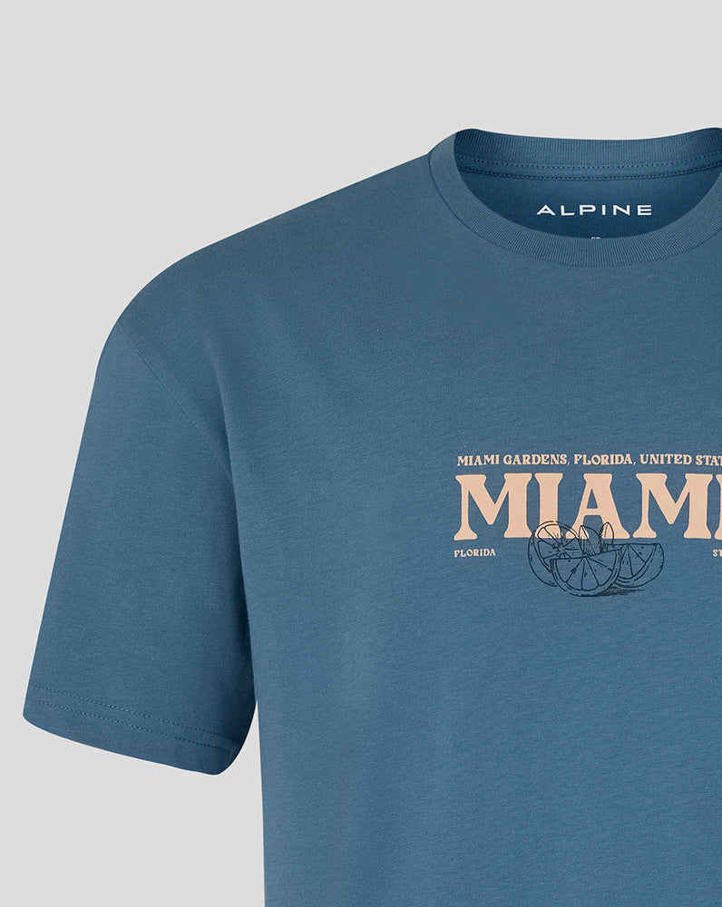 BWT Alpine Formula One Team Miami Camiseta Gráfica  – Unisex