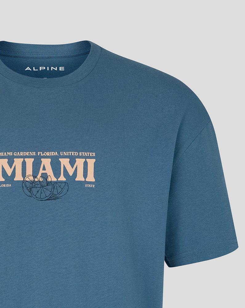 BWT Alpine Formula One Team Miami Camiseta Gráfica  – Unisex