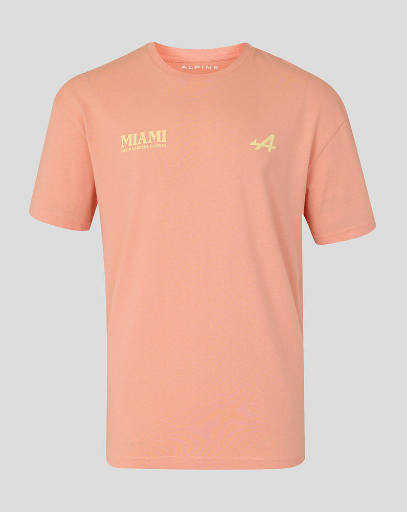 BWT Alpine Formula One Team Miami Camiseta Gráfica  – Unisex