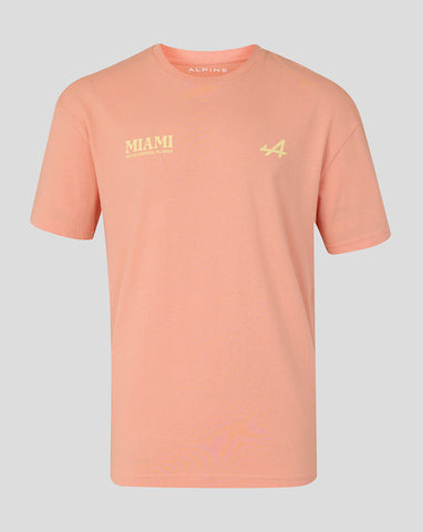 BWT Alpine Formula One Team Miami Camiseta Gráfica  – Unisex