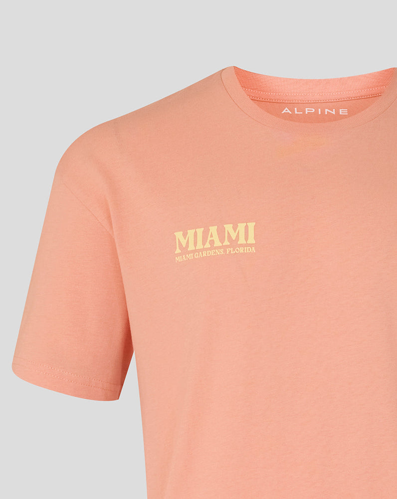 BWT Alpine Formula One Team Miami Camiseta Gráfica  – Unisex