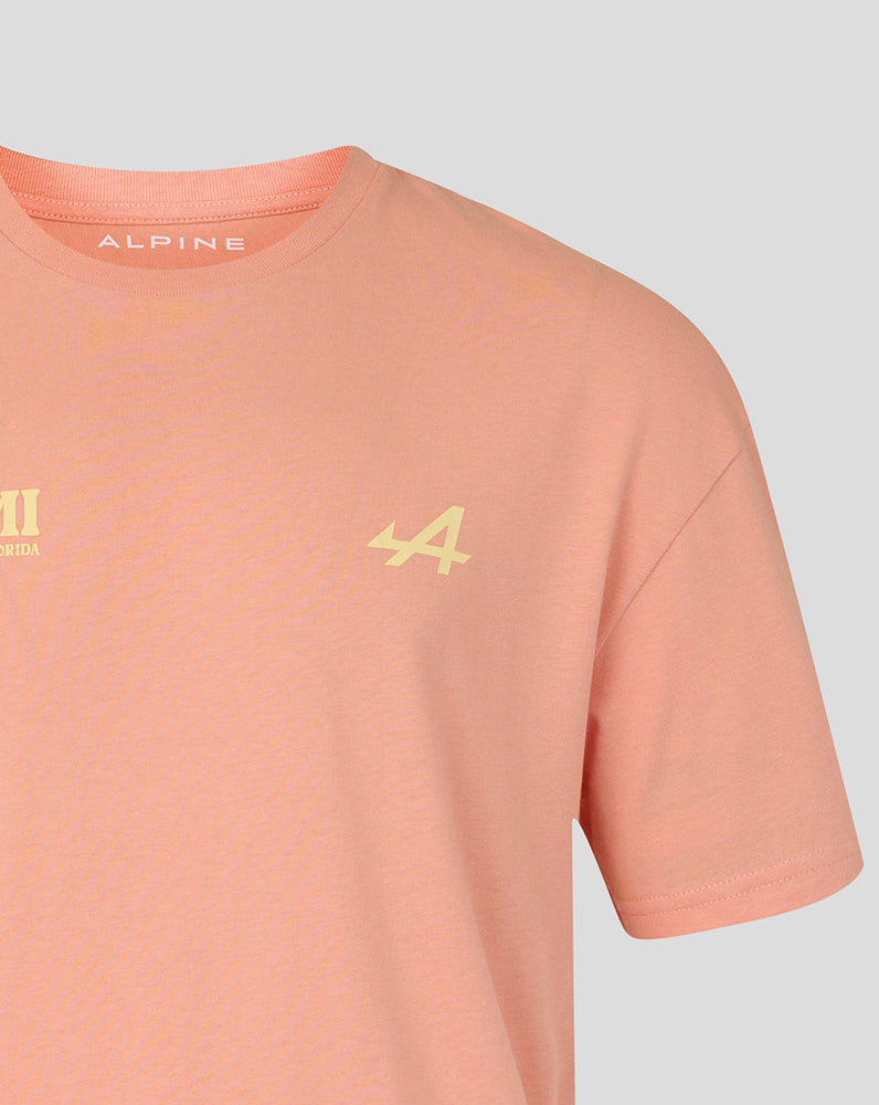 BWT Alpine Formula One Team Miami Camiseta Gráfica  – Unisex