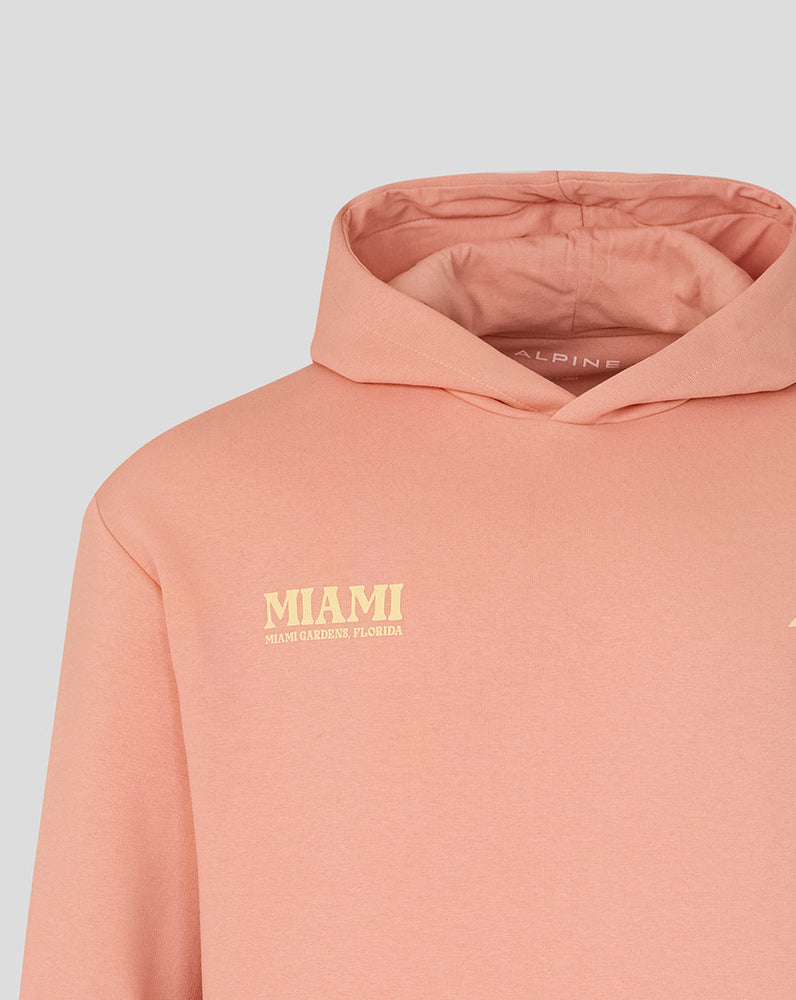 BWT Alpine Formula One Team Miami Sudadera Gráfica con Capucha - Unisex