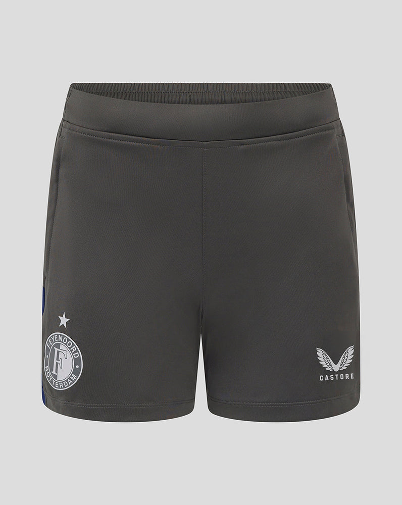 FEYENOORD COACHES ENTRENAMIENTO PANTALÓN CORTO CON BOLSILLOS 2025-2026 - MUJER