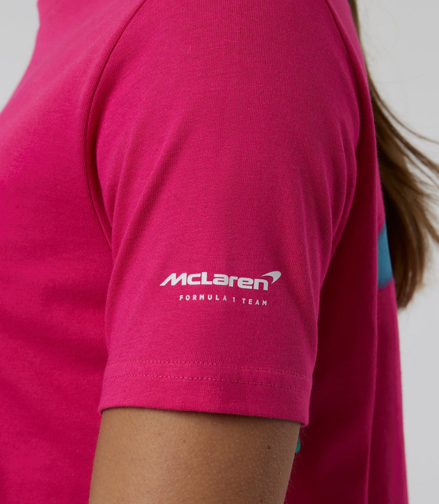 Mujer Camiseta McLaren Miami Logo - Beetroot Purple