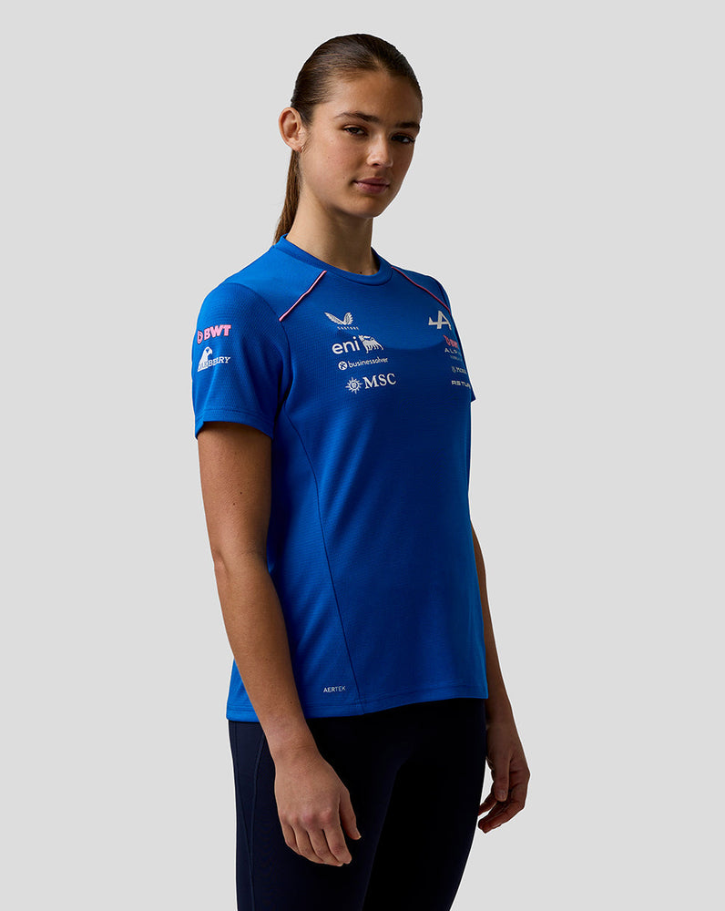 Oficial Mujer BWT Alpine Formula One Team Set Up Camiseta