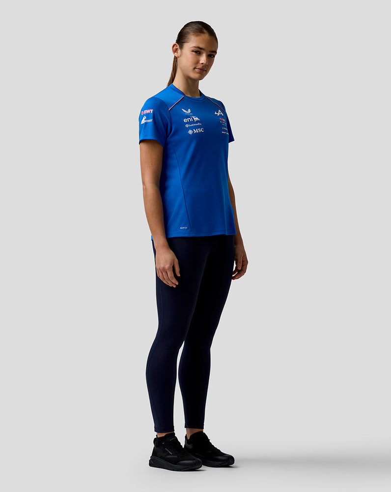 Oficial Mujer Personalizada BWT Alpine Formula One Team Set Up Camiseta