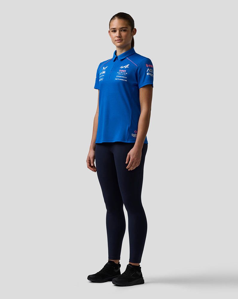 Oficial Mujer Personalizada BWT Alpine Formula One Team Polo