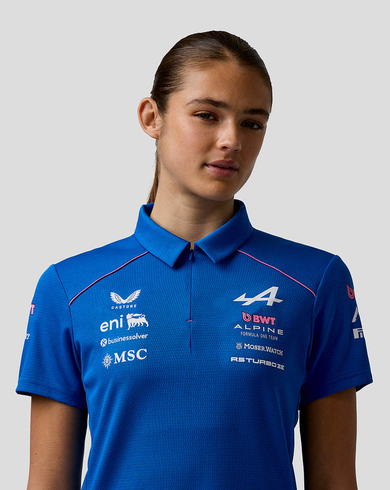 Oficial Mujer Personalizada BWT Alpine Formula One Team Polo