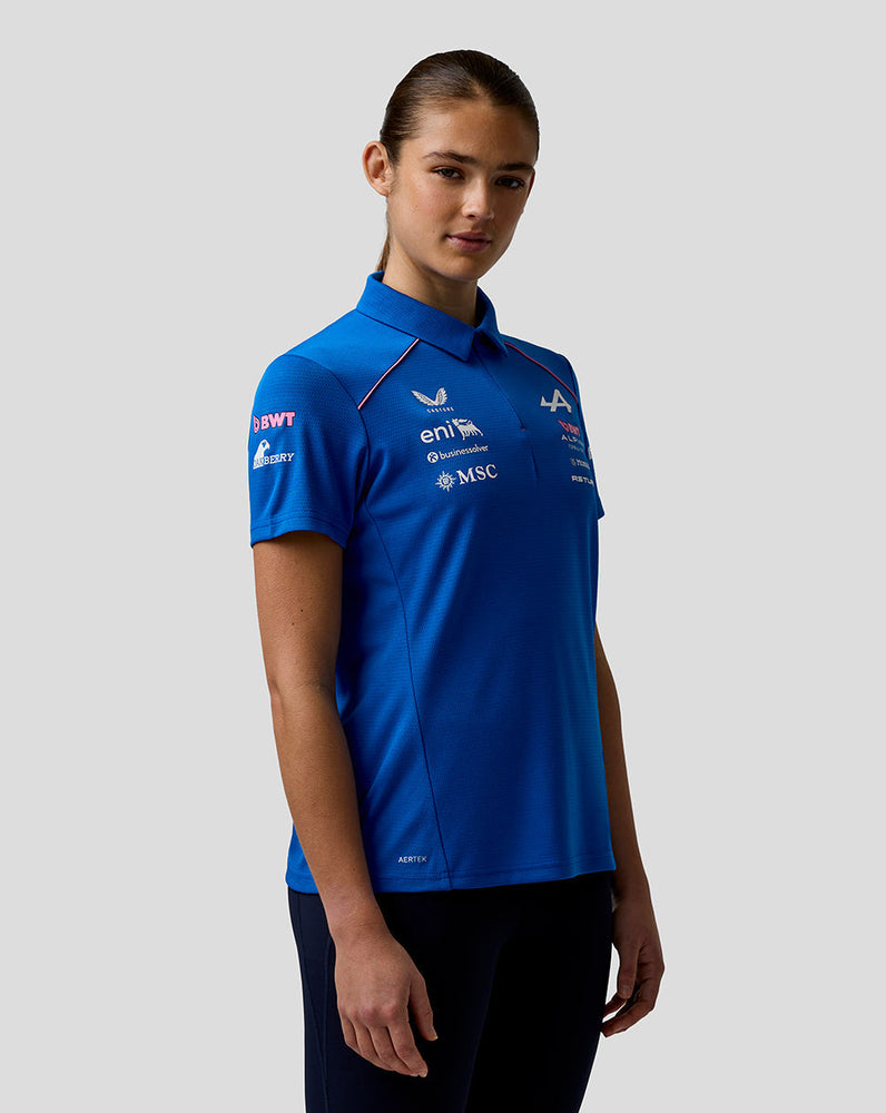 Oficial Mujer Personalizada BWT Alpine Formula One Team Polo