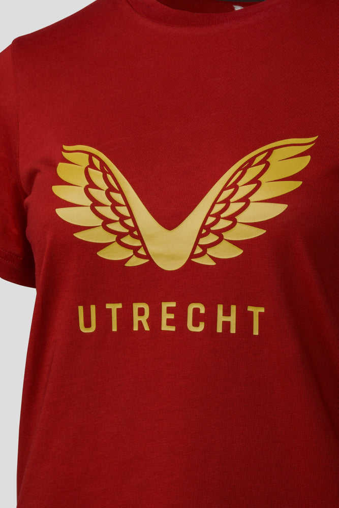FC Utrecht Mujer Jugador Travel Logo Camiseta