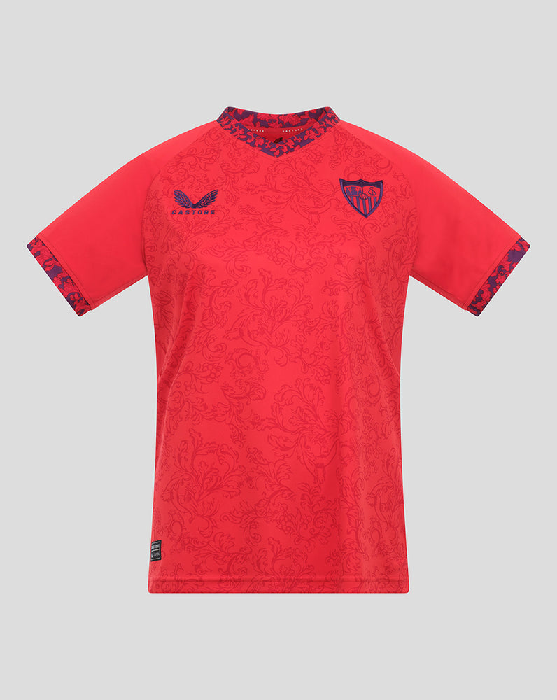 SEVILLA 24/25 CAMISETA VISITANTE MUJER - ROJA
