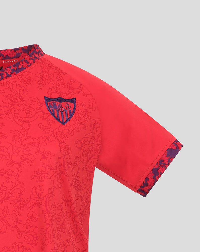SEVILLA 24/25 CAMISETA VISITANTE MUJER - ROJA
