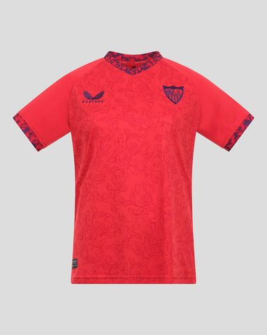 SEVILLA 24/25 CAMISETA VISITANTE MUJER - ROJA