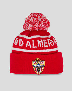 ALMERIA GORRO CON POMPÓN PARA JUNIOR - ROJO