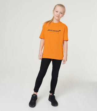 Junior Mclaren Team Core Essential Camiseta - Papaya
