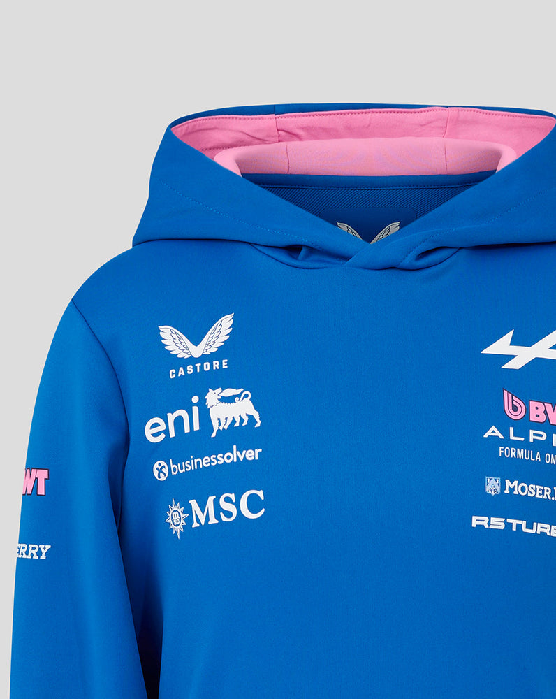 Oficial Junior BWT Alpine Formula One Team Sudadera con Capucha