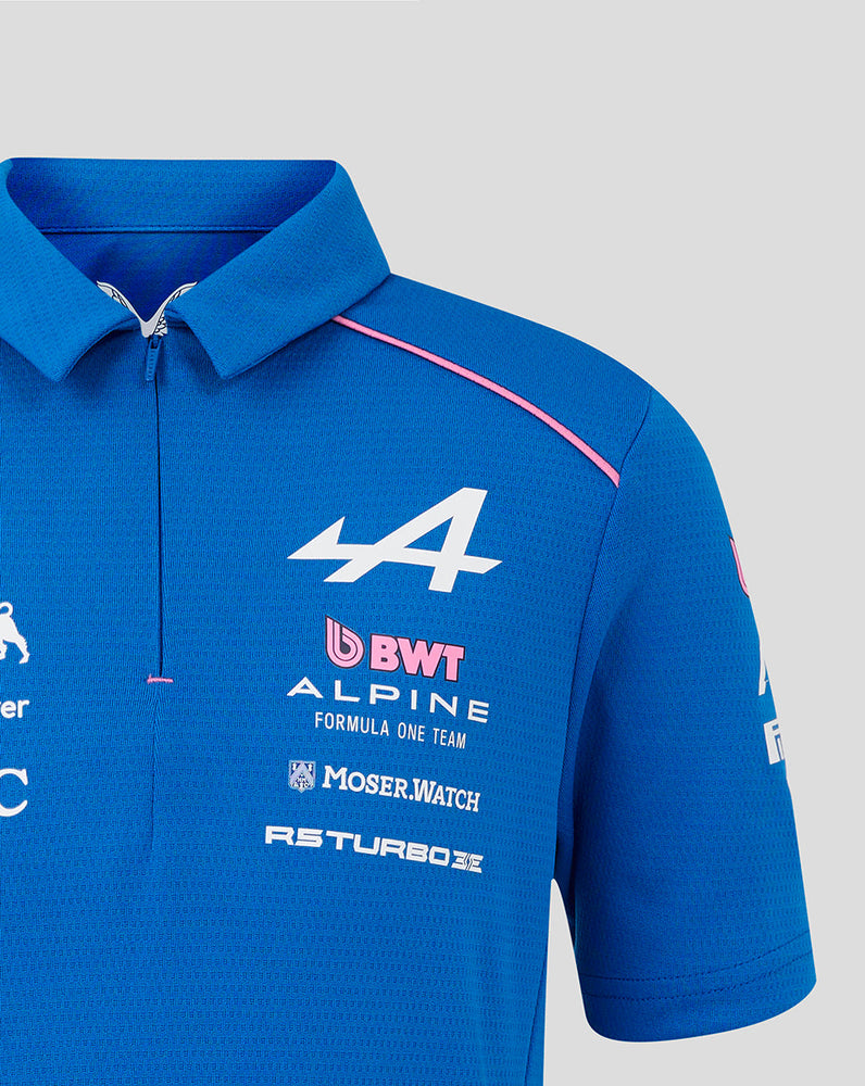 Oficial Junior Personalizada BWT Alpine Formula One Team Polo