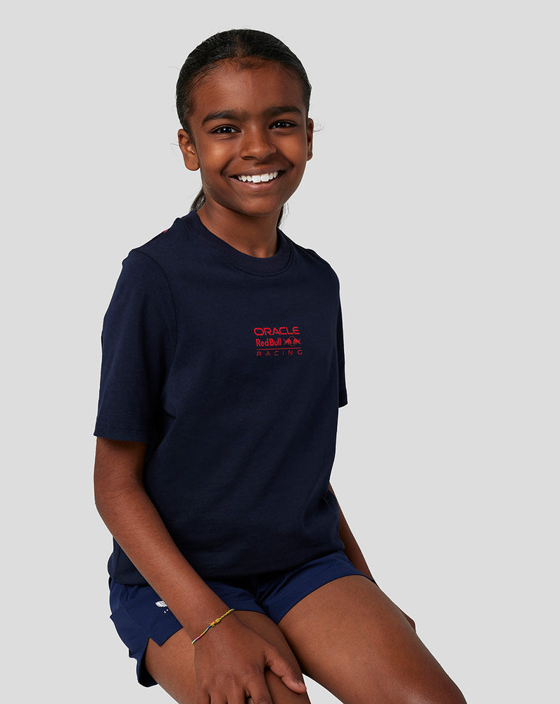 Junior Oracle Red Bull Racing Graphic Camiseta - Cielo Nocturno