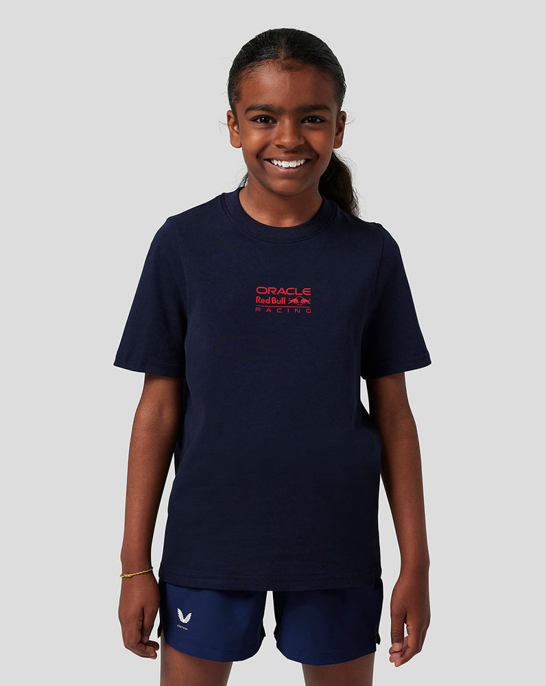 Junior Oracle Red Bull Racing Graphic Camiseta - Cielo Nocturno