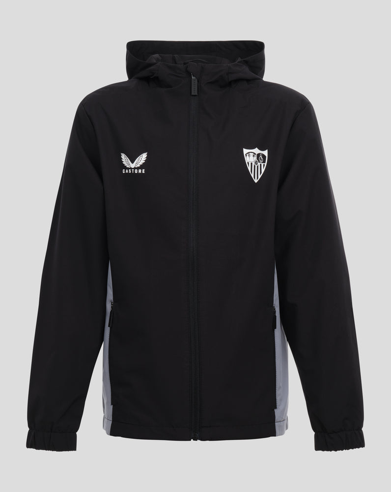 SEVILLA JUNIOR CHAQUETA DE ENTRENAMIENTO LIGERA DE COACHES - CAVIAR