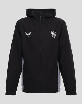 SEVILLA JUNIOR CHAQUETA DE ENTRENAMIENTO LIGERA DE COACHES - CAVIAR
