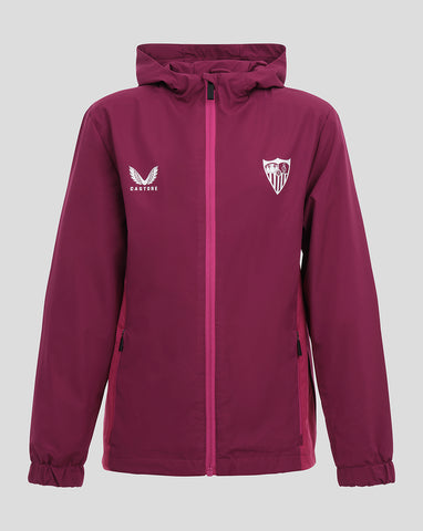 SEVILLA JÚNIOR CHAQUETA LIGERA DE ENTRENAMIENTO - MORADA