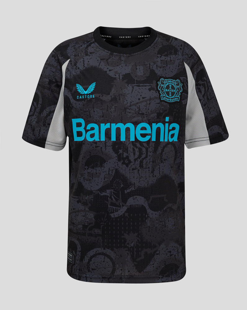 Bayer 04 Leverkusen Junior 24/25 Tercera Camiseta Manga Corta