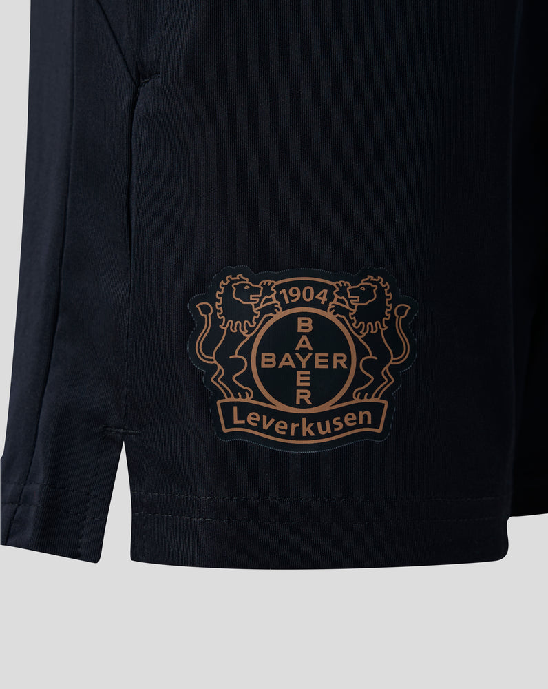 BAYER 04 LEVERKUSEN JUNIOR PANTALONES CORTOS DE ENTRENAMIENTO - CAVIAR