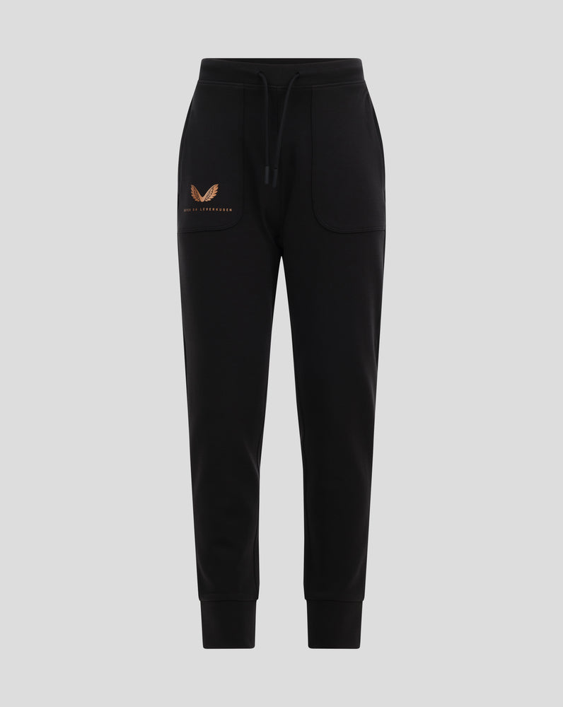 BAYER 04 LEVERKUSEN JUNIOR 24/25 PANTALÓN DE VIAJE - NEGRO
