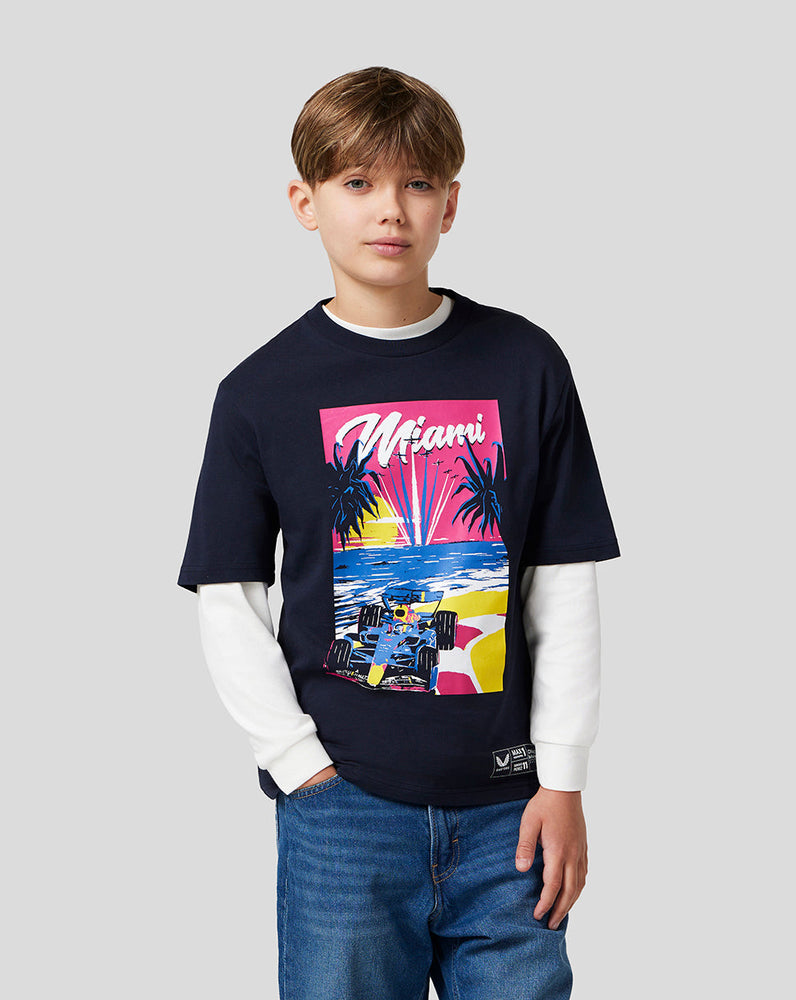 Camiseta de manga corta Oracle Red Bull Racing Juniors Miami