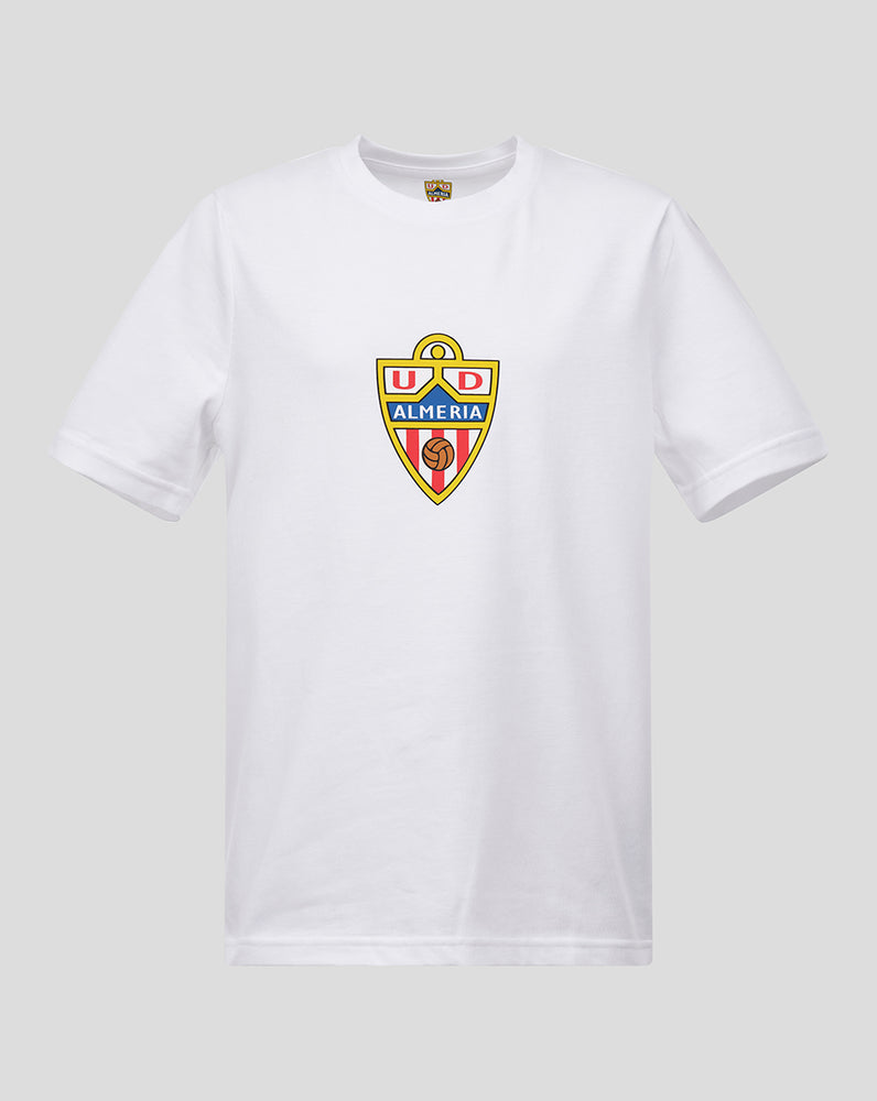 ALMERIA JUNIOR CAMISETA CORE CREST - BLANCA
