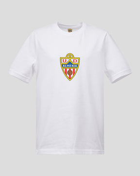 ALMERIA JUNIOR CAMISETA CORE CREST - BLANCA